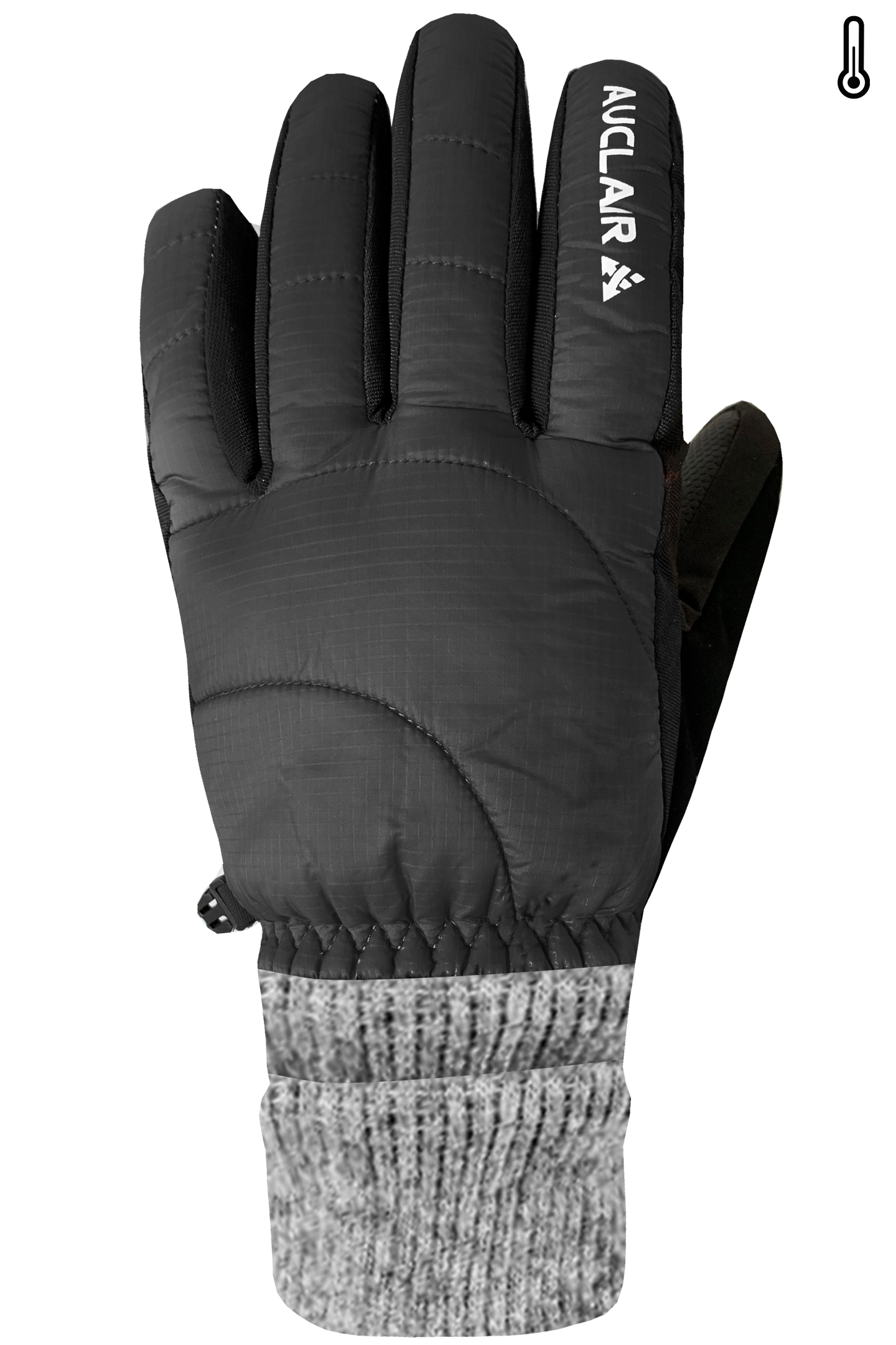 Womens grey ski gloves deals