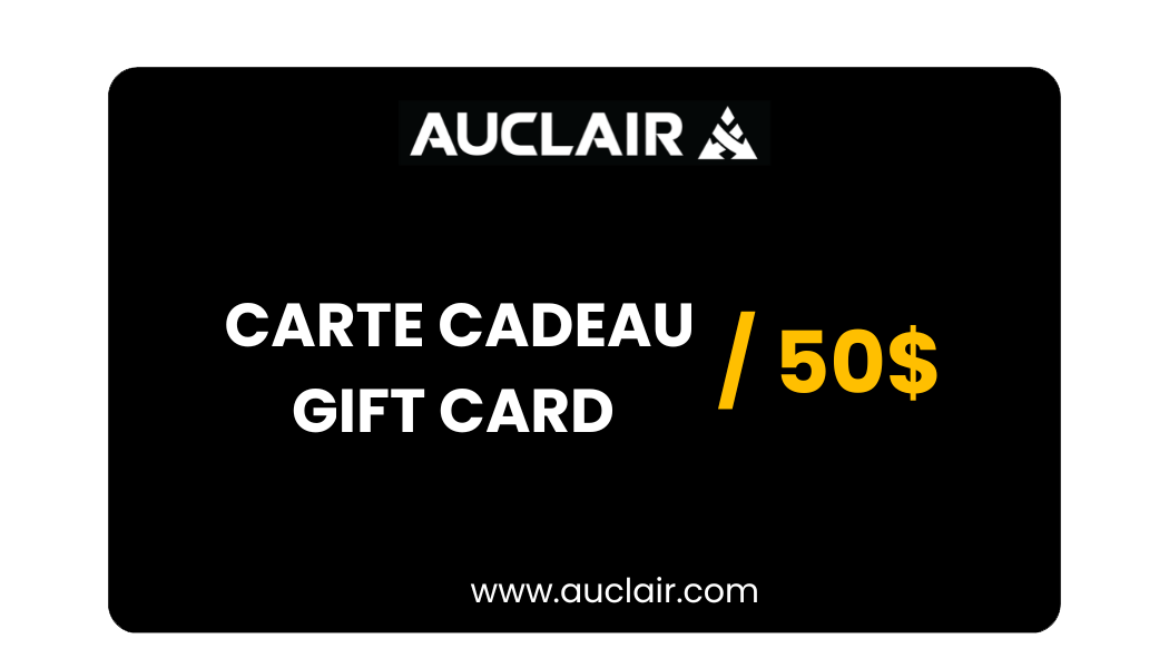Gift Card-Auclair Sports-$50.00-Auclair Sports