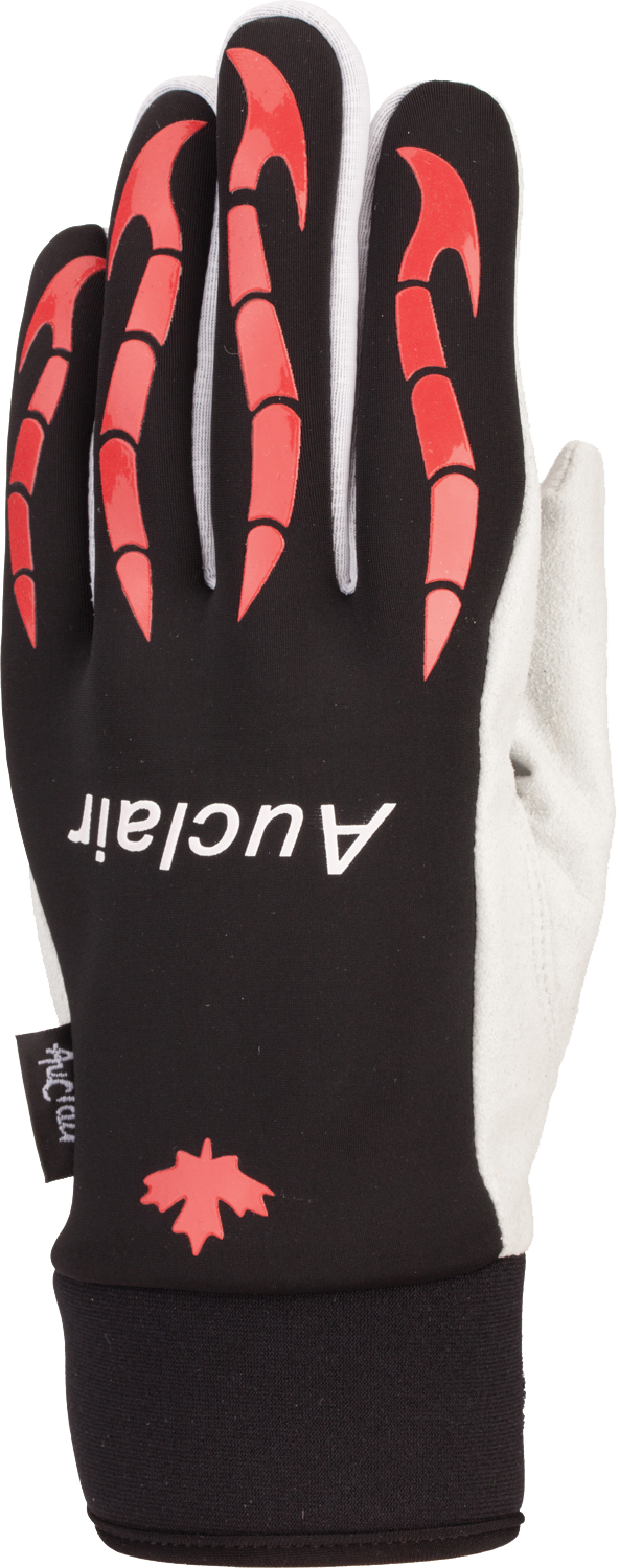 Speed Skating Lightning Gloves - Junior-Glove-Auclair-S-BLACK/WHITE-Auclair Sports
