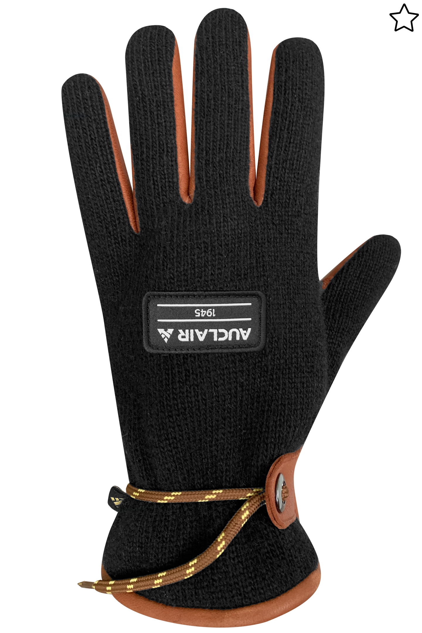 Ted Gloves - Men-Glove-Auclair-S-BLACK/COGNAC-Auclair Sports
