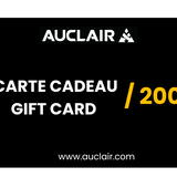 Gift Card-Auclair Sports-$200.00-Auclair Sports