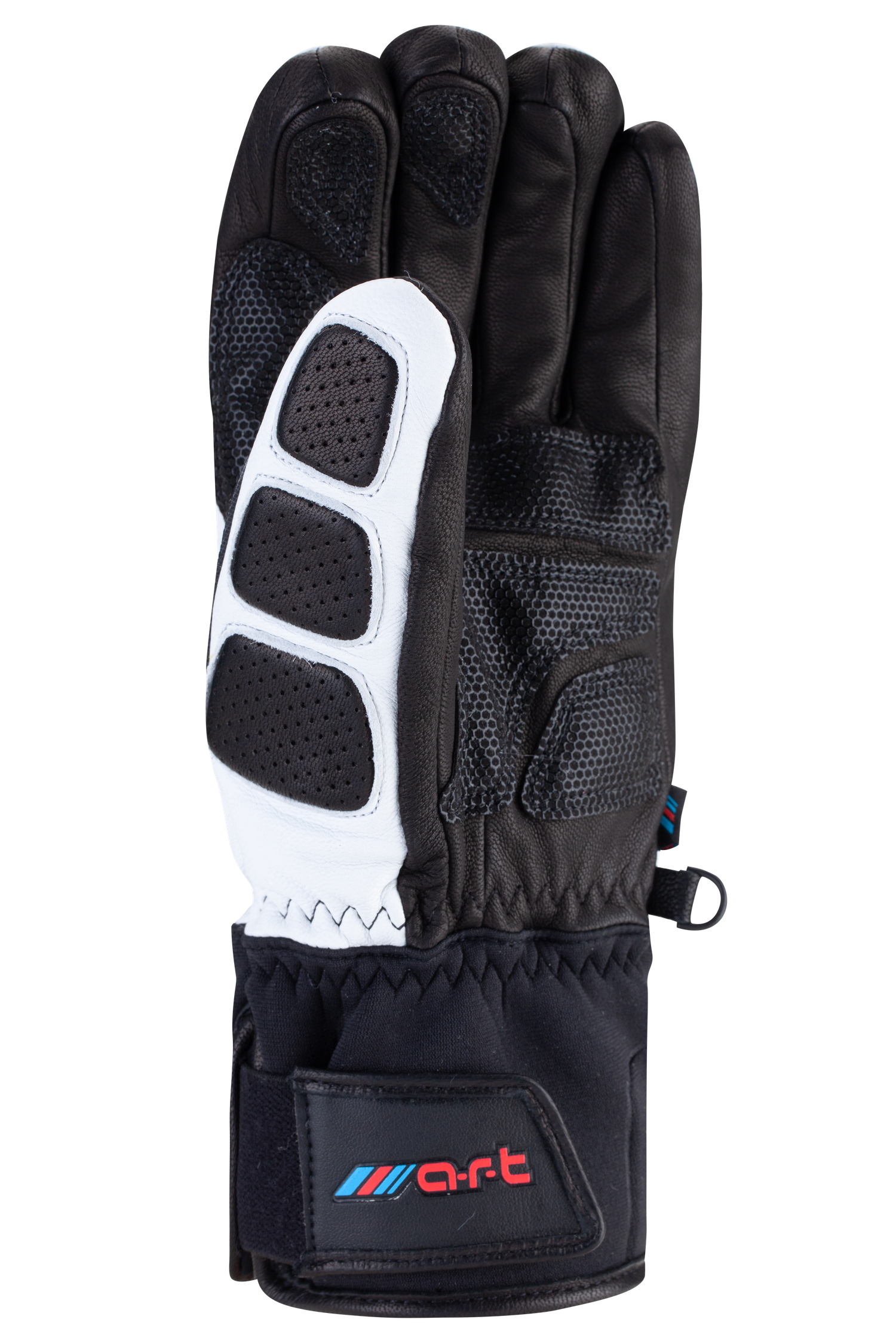 Race Fusion Gloves - Adult, White/Blue