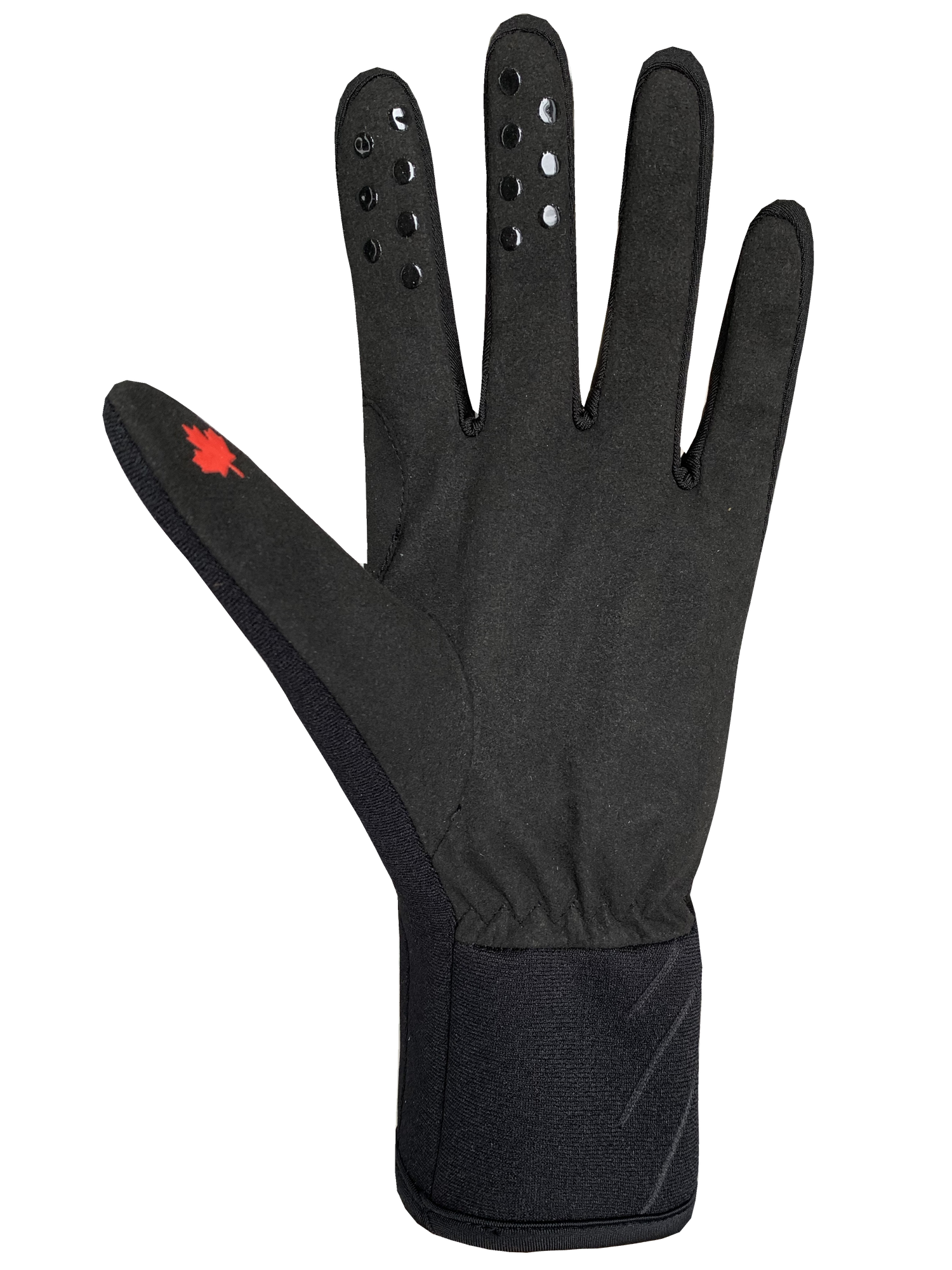 Maple Leaf Neo Gloves - Women, Black/Red/White