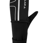 VO2 Max Running Gloves - Adult, Black/Reflective