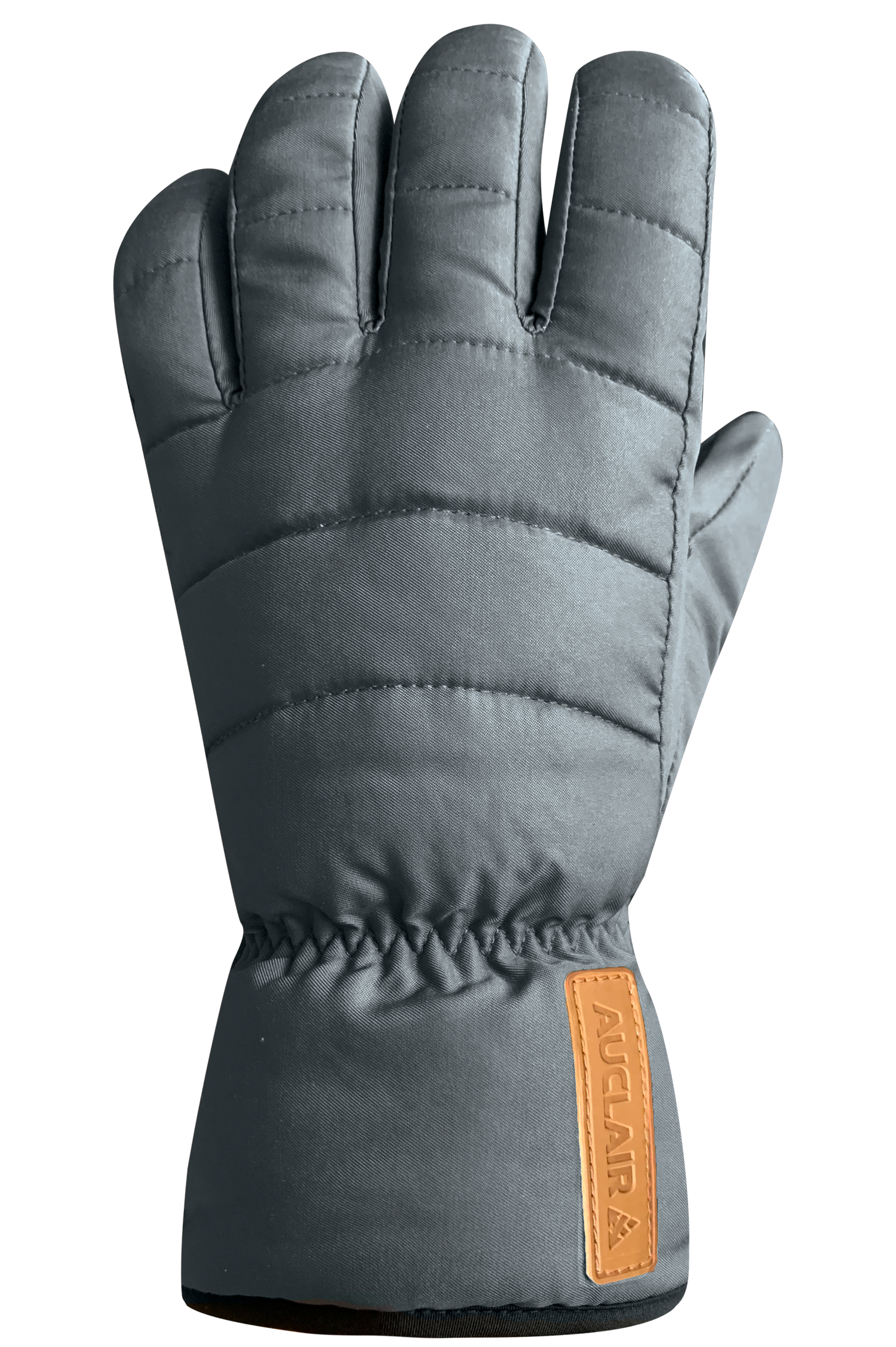 Retro Gloves - Women, Grey/Black