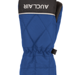 Quilted Mitts - Tots, Blue/Black