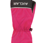 Quilted Mitts - Tots, Fuchsia/Black