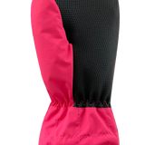 Quilted Mitts - Tots, Fuchsia/Black