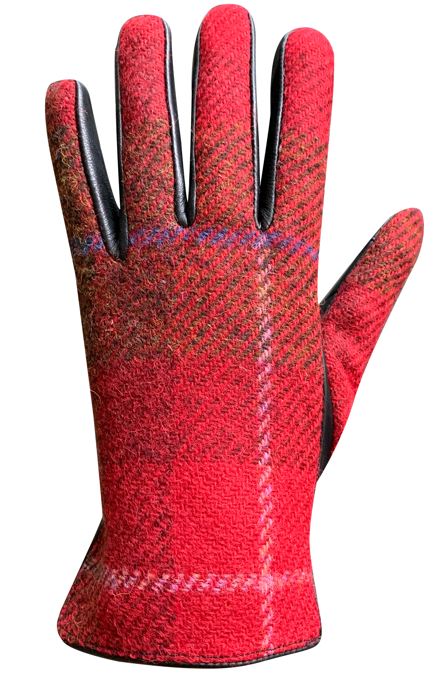 Terri Gloves - Women, Red/Black