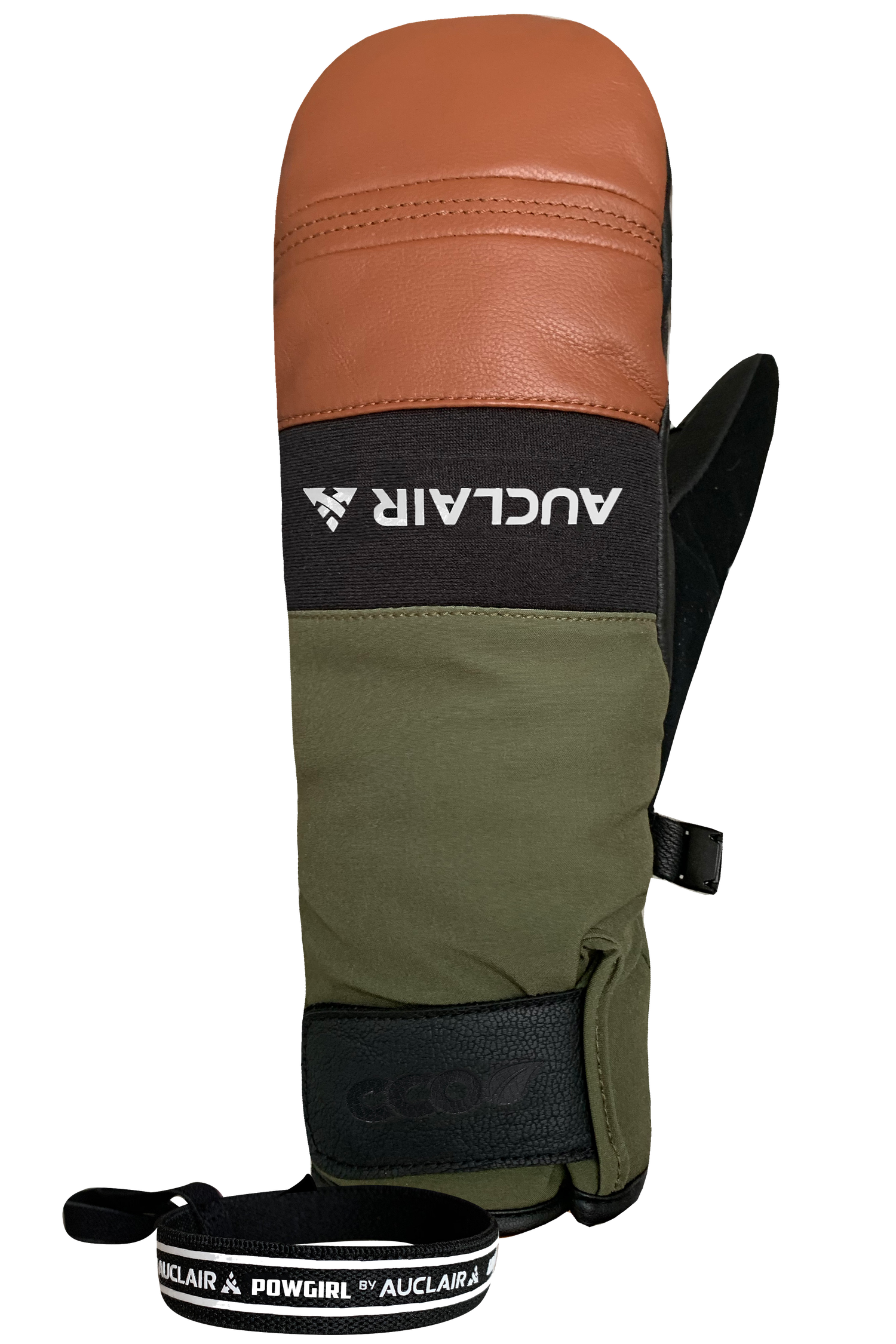 Snow Angel Mitts - Women-Glove-Auclair Sports-S-Black/Cognac/Khaki-Auclair Sports