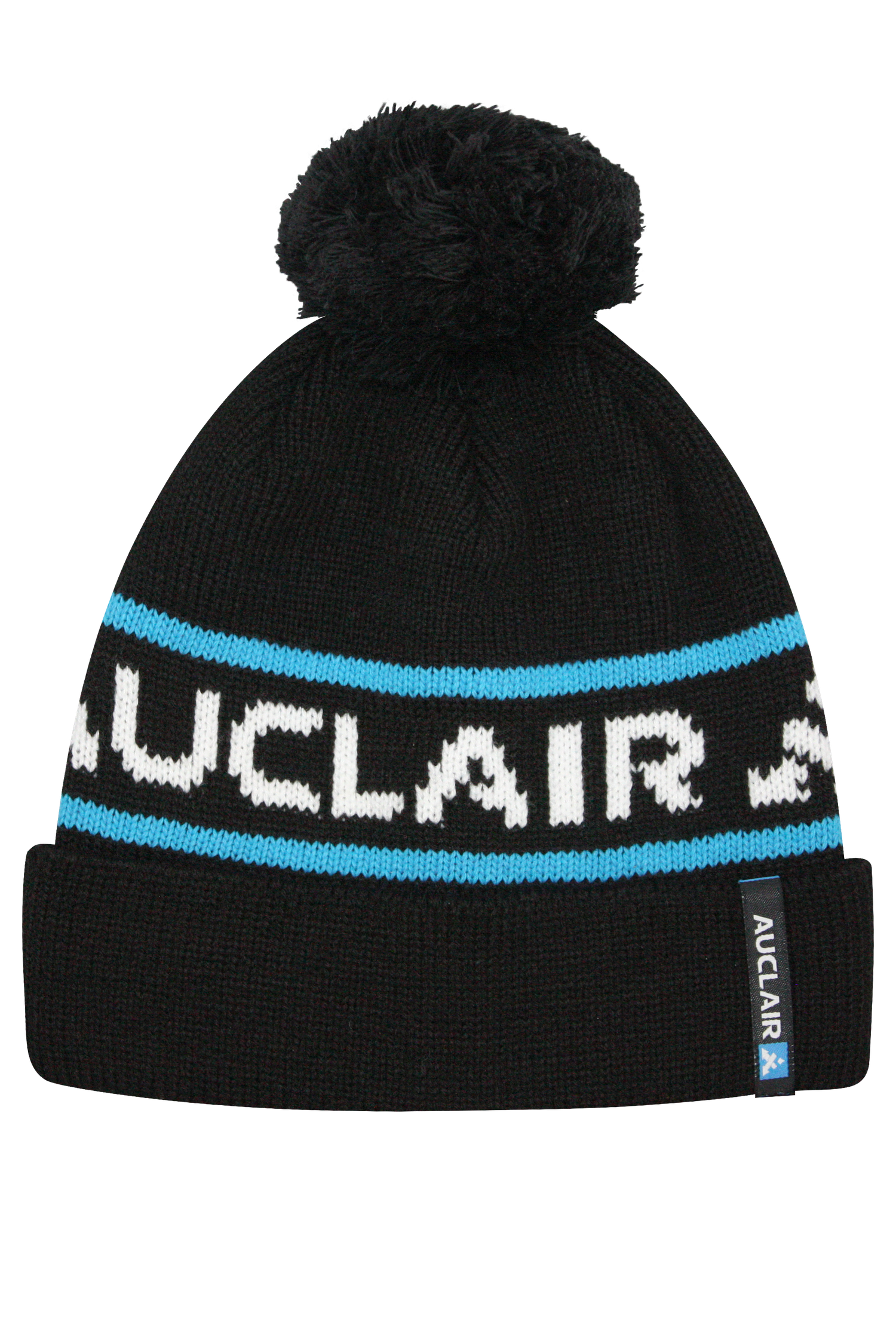 Peak Team Pom-Hats-Auclair Sports-ONE-BLACK/BRIGHT BLUE-Auclair Sports