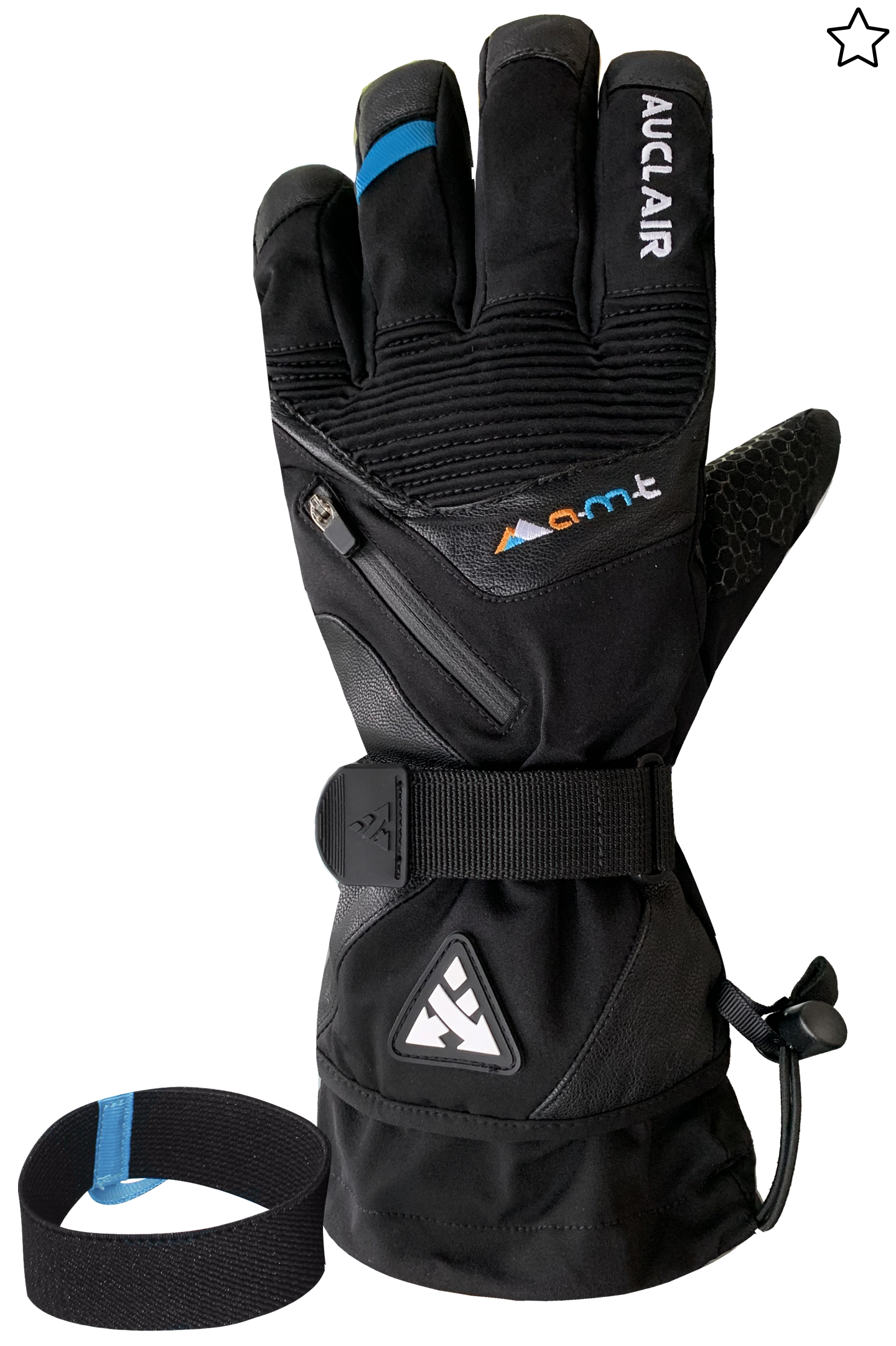 Panorama Softshell Gloves - Men-Glove-Auclair-S-BLACK/BLACK-Auclair Sports