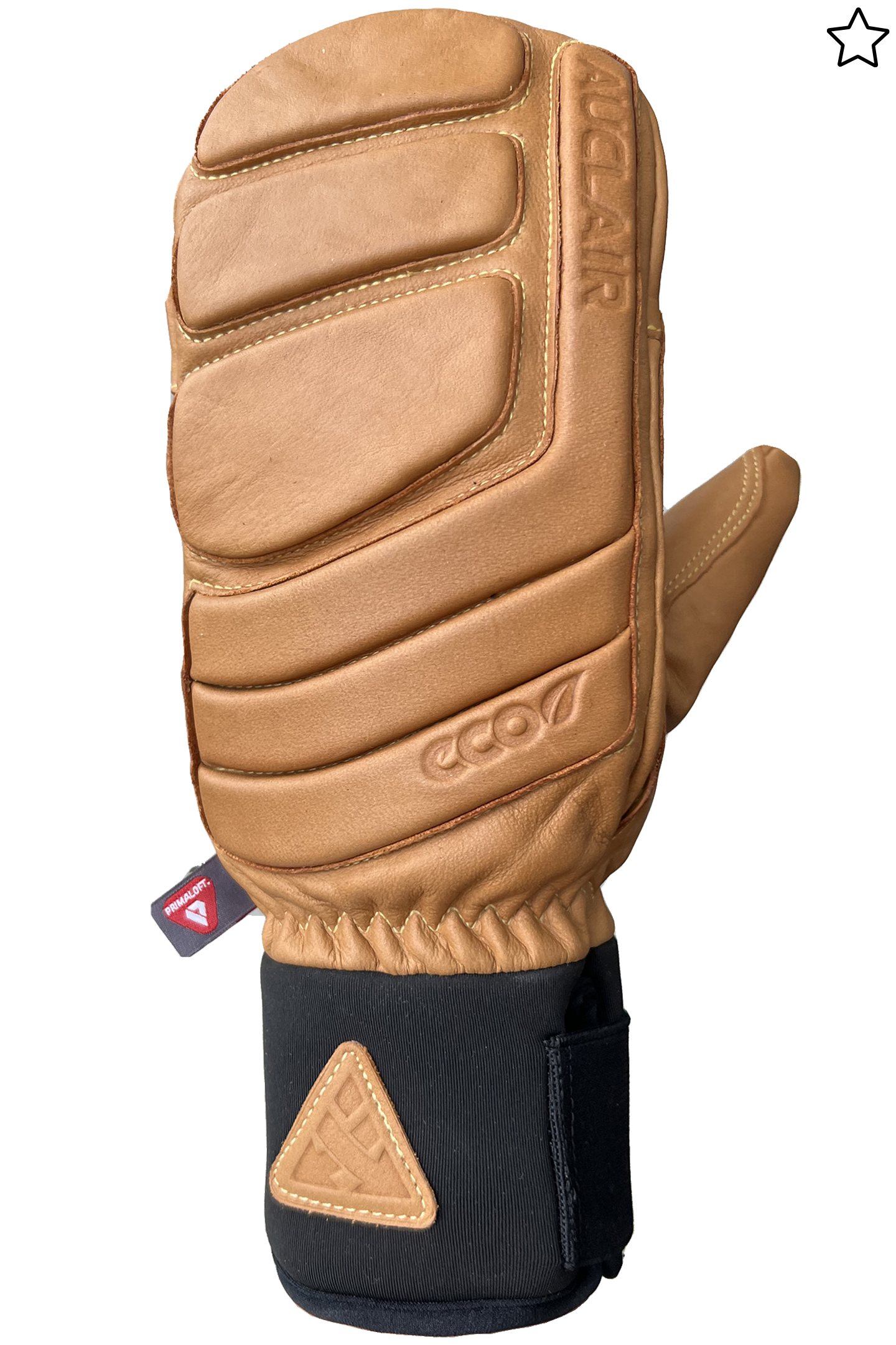 Eco Racer Fingermitts - Women-Fingermitt-Auclair-S-BLACK/TAN-Auclair Sports