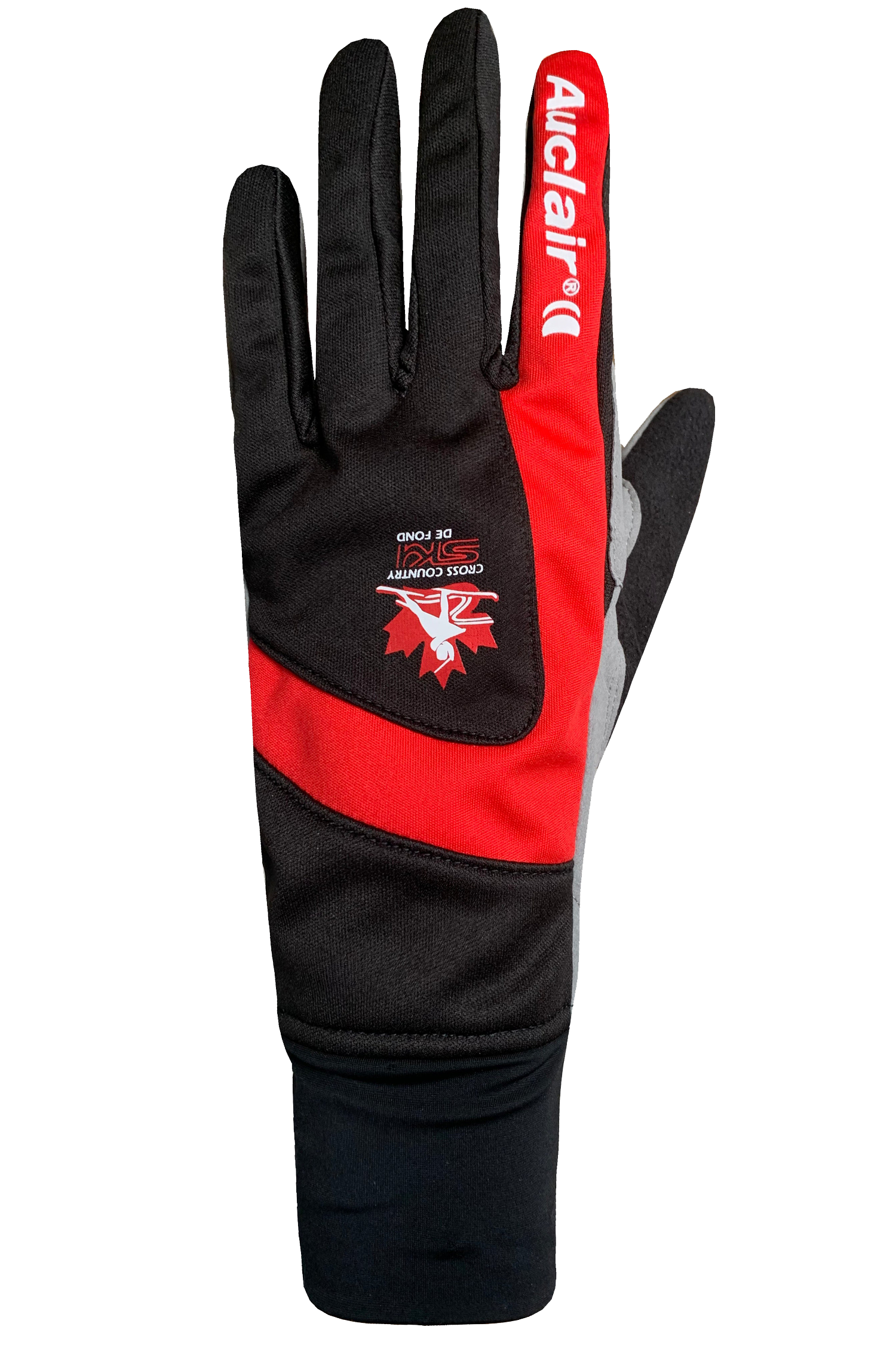 Cross Country Training Gloves - Men-Glove-Auclair-S-BLACK/WHITE/RED-Auclair Sports