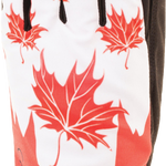 Falling Leaves Race Gloves - Adult-Glove-Auclair-XS-BLACK/WHITE/RED-Auclair Sports