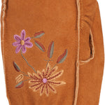 Embroidered Suede Mitt - Women-Glove-Auclair-Auclair Sports