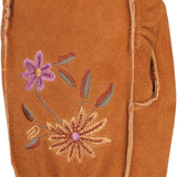 Embroidered Suede Mitt - Women-Glove-Auclair-Auclair Sports