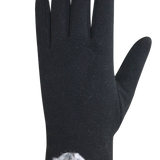 Fuzzy Cuff Fleece Gloves - Women-Glove-Auclair-6.5-BLACK-Auclair Sports