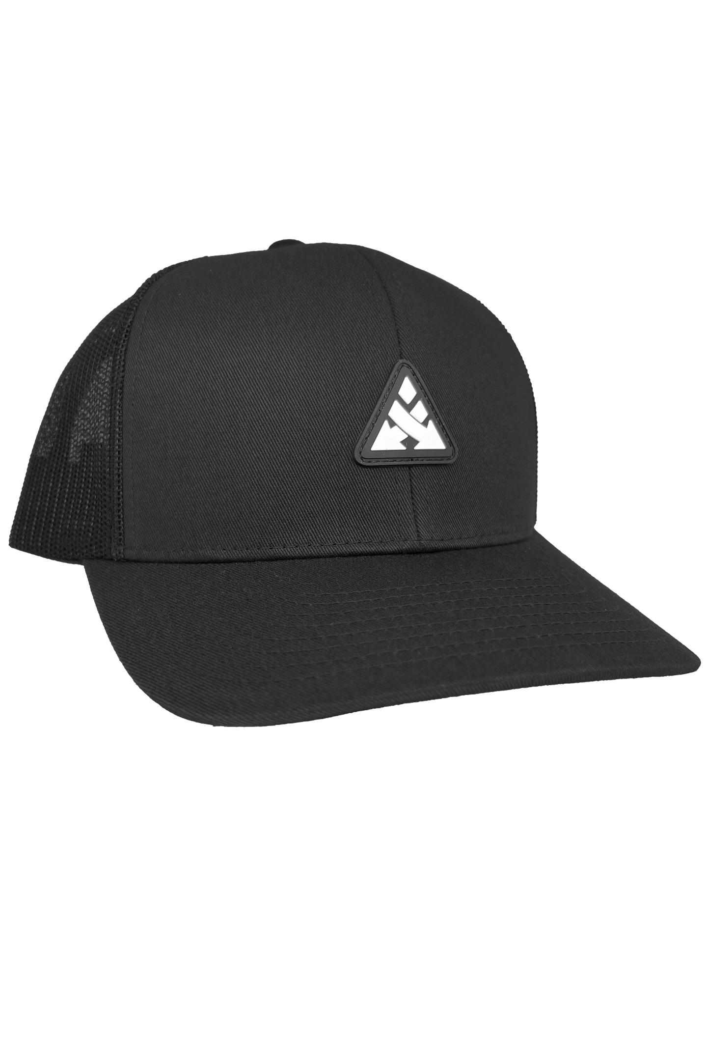 Meshback trucker cap-Caps-Auclair-ONE-BLACK-Auclair Sports