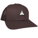 Meshback trucker cap-Caps-Auclair-ONE-BROWN-Auclair Sports