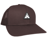 Meshback trucker cap-Caps-Auclair-ONE-BROWN-Auclair Sports