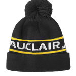 Acrylic Pom Pom Beanie-Beanie-Auclair-ONE-BLACK/YELLOW-Auclair Sports