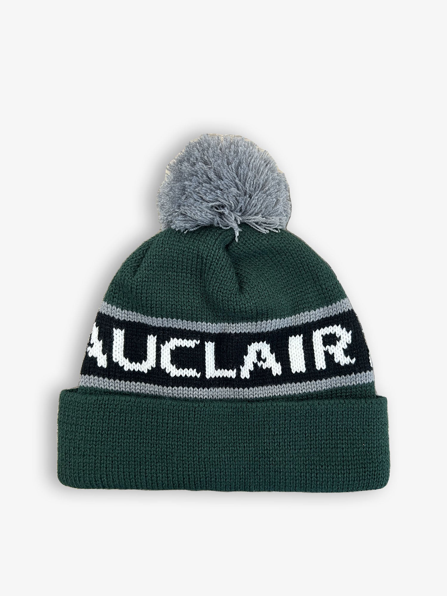 Acrylic Pom Pom Beanie