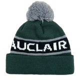 Acrylic Pom Pom Beanie-Beanie-Auclair-ONE-KHAKI/GREY-Auclair Sports