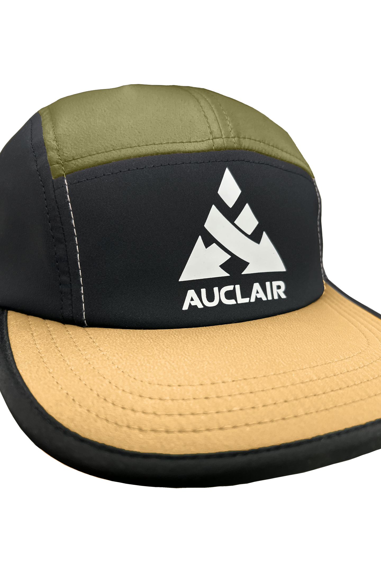 Auclair 5 Panel Cap - Men-Auclair Sports-ONE-KHAKI-Auclair Sports