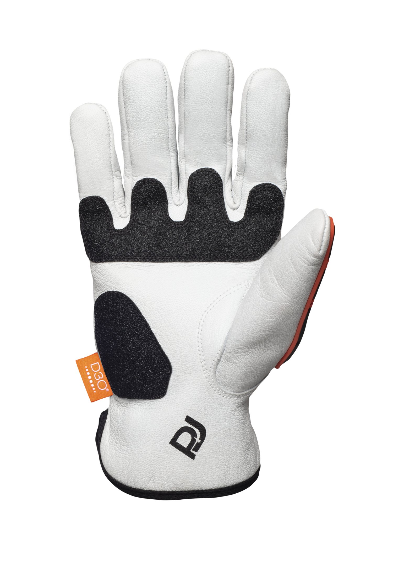 LINED DRIVER D30 IMPACT GLOVE BLACK/ORANGE/WHITE S-Auclair Sports-Auclair Sports