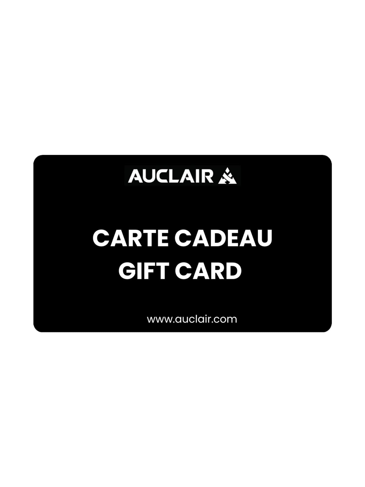 Gift Card-Gift Card-Auclair-Auclair Sports