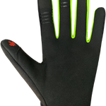 Spike Biking Gloves - Adult, Black/Yellow