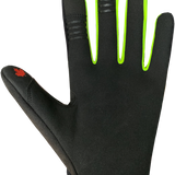 Spike Biking Gloves - Adult, Black/Yellow
