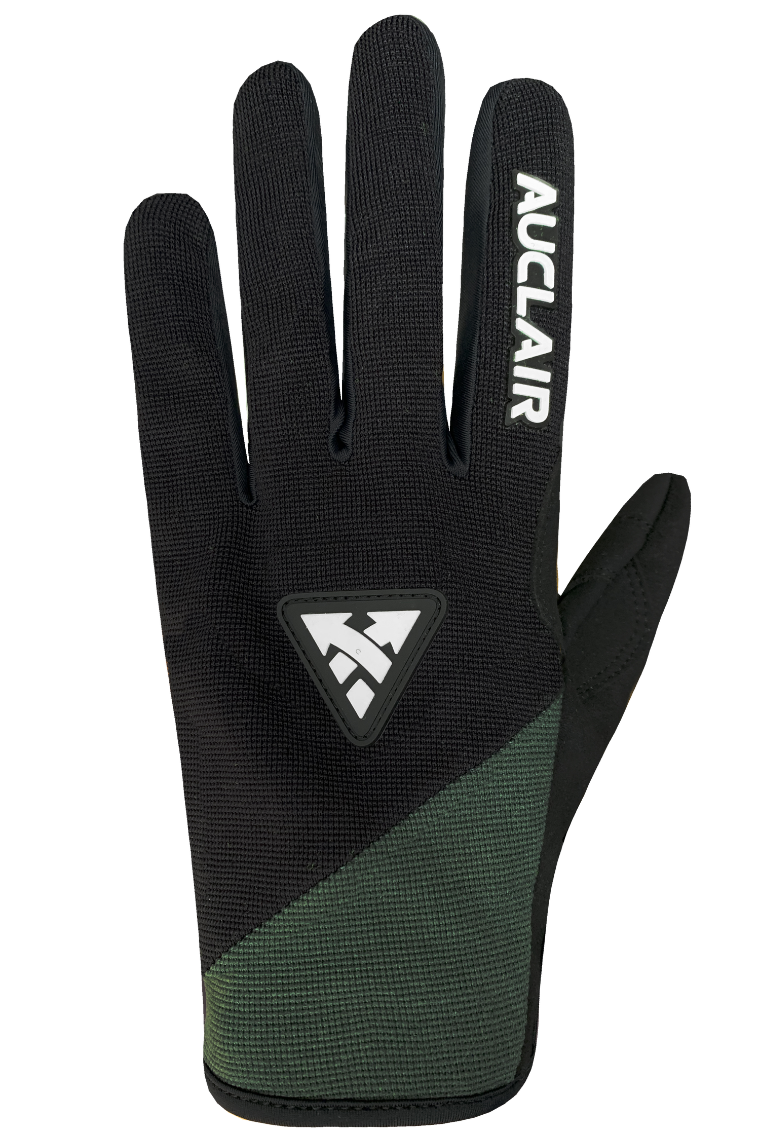 Spike Biking Gloves - Adult, Black/Green