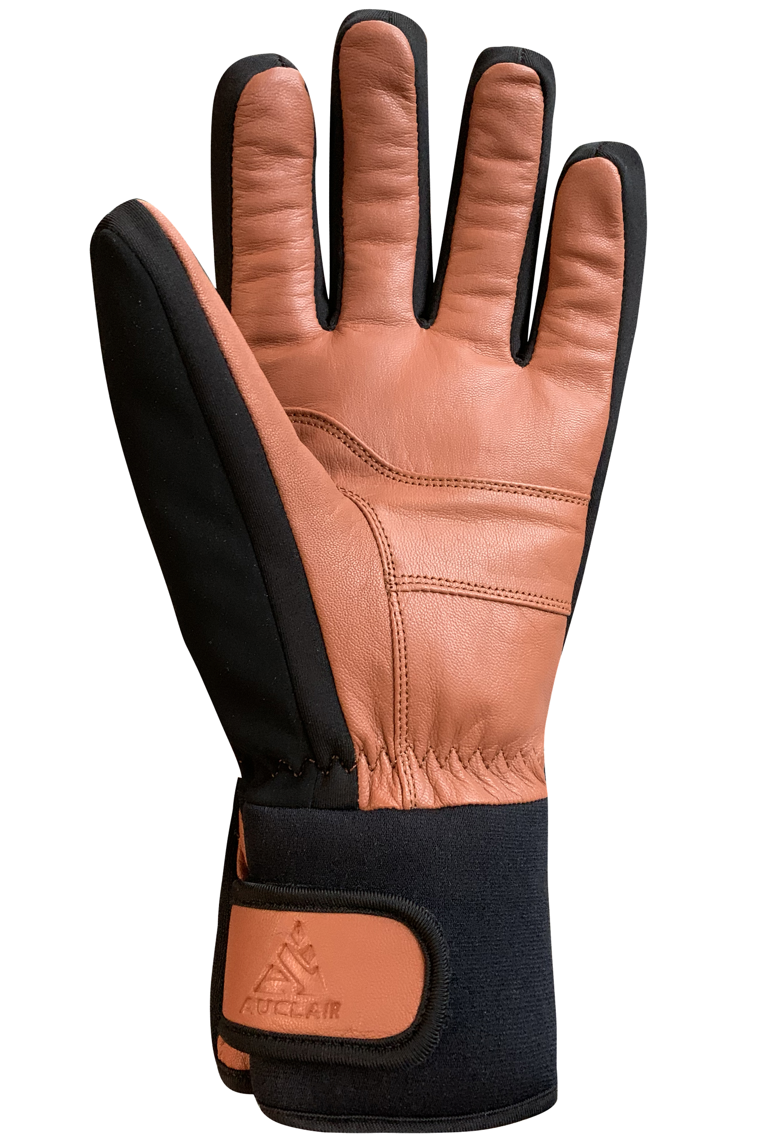 Trail Ridge Gloves - Adult. Black/Tan