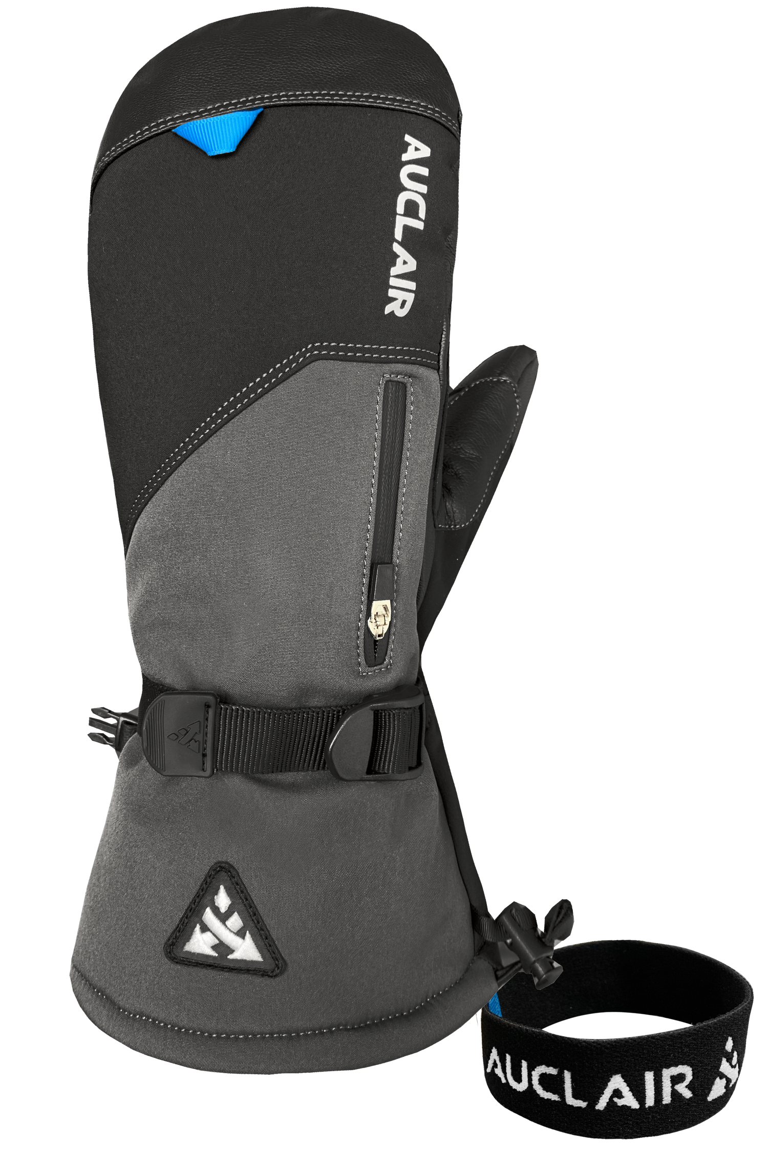 Verbier Valley 2.0 Mitts - Men, Black/Grey