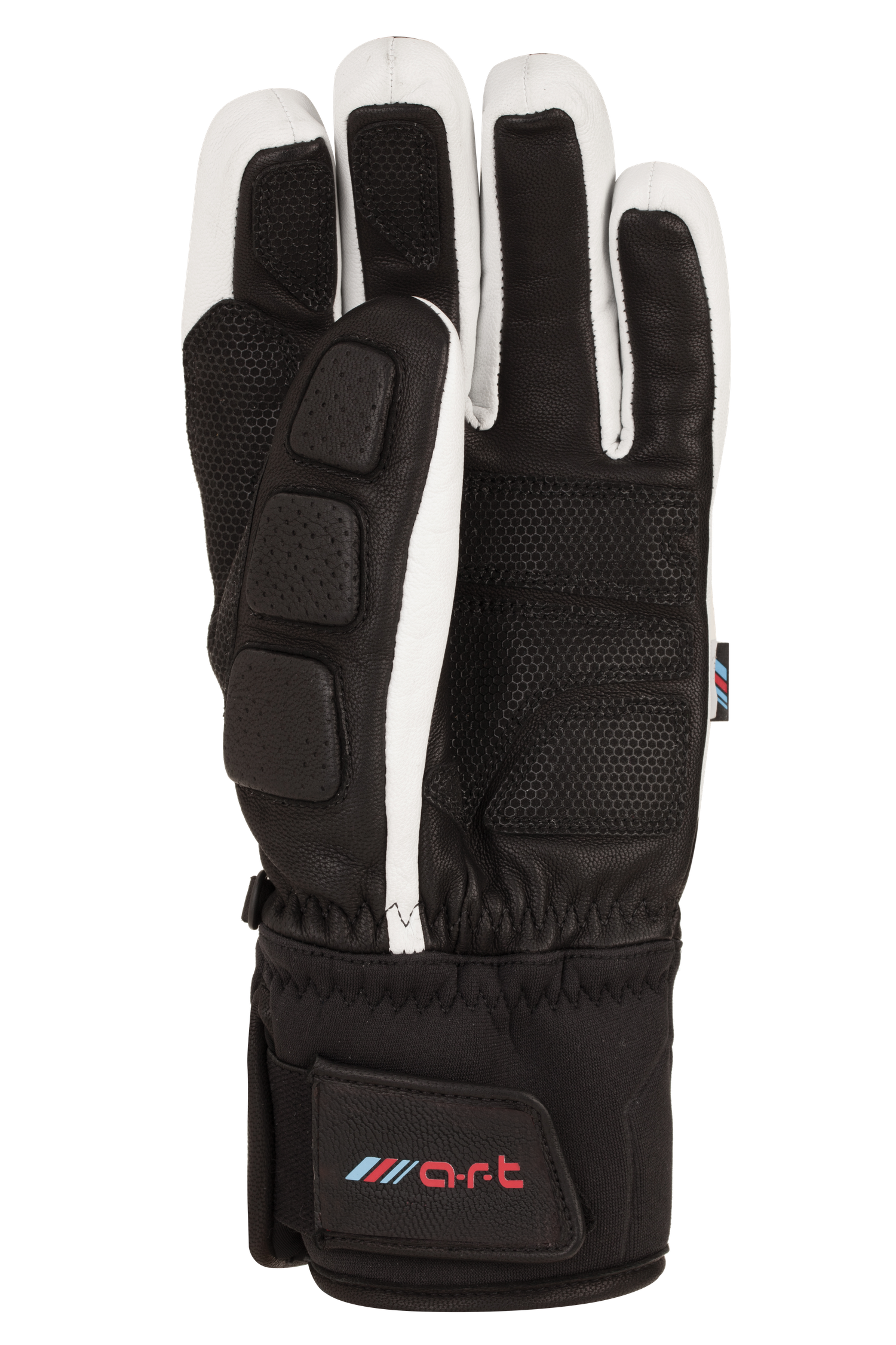 Race Fusion Gloves - Adult, White/Black