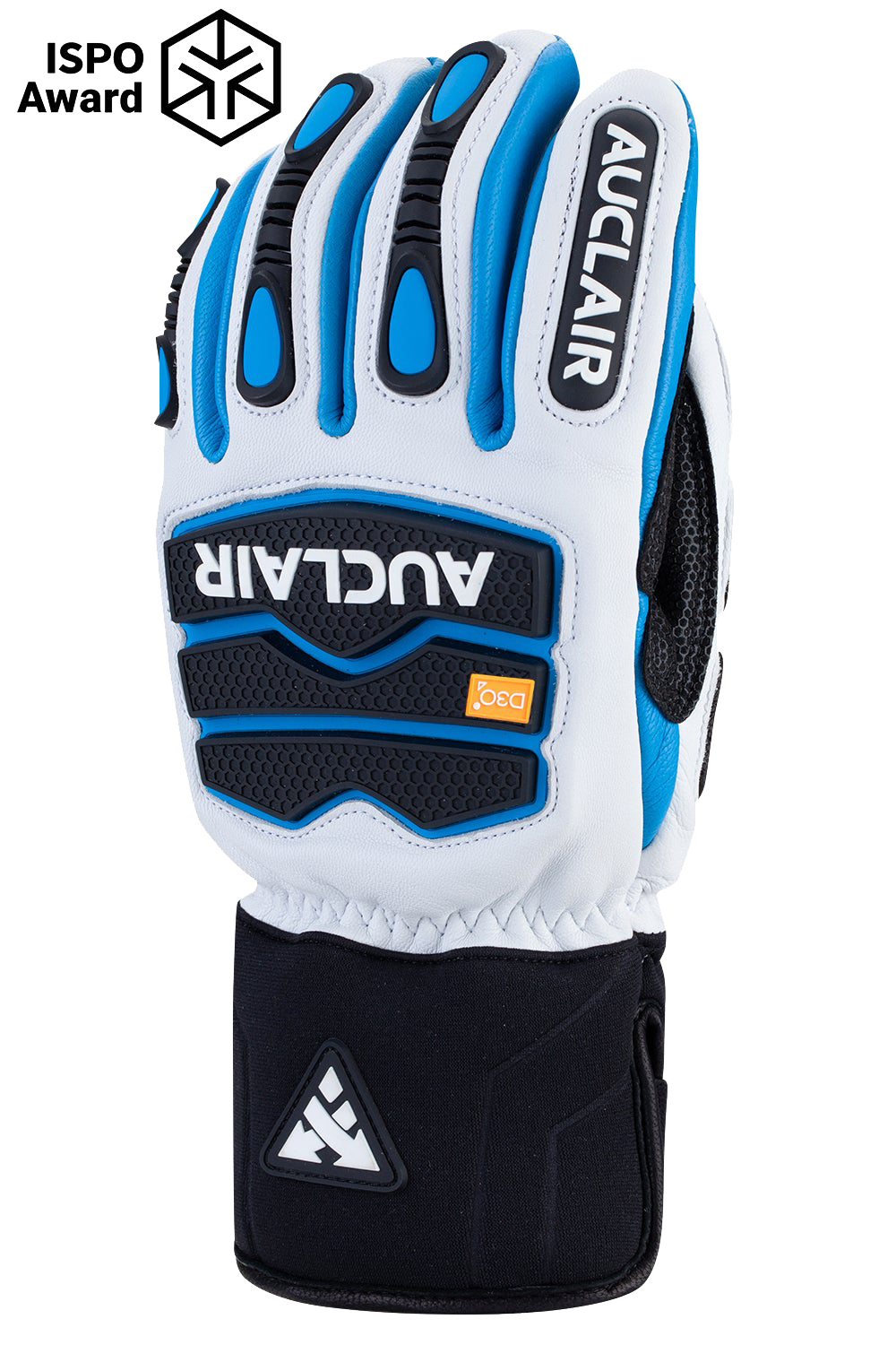 Race Fusion Gloves - Junior, White/Blue