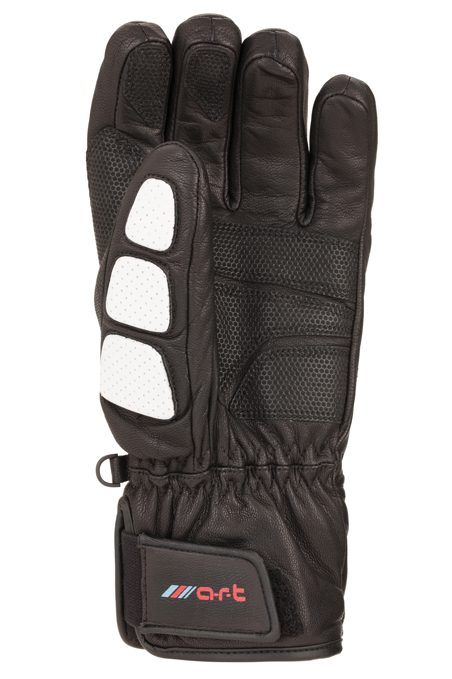 Race Shield Gloves - Junior, Black/White