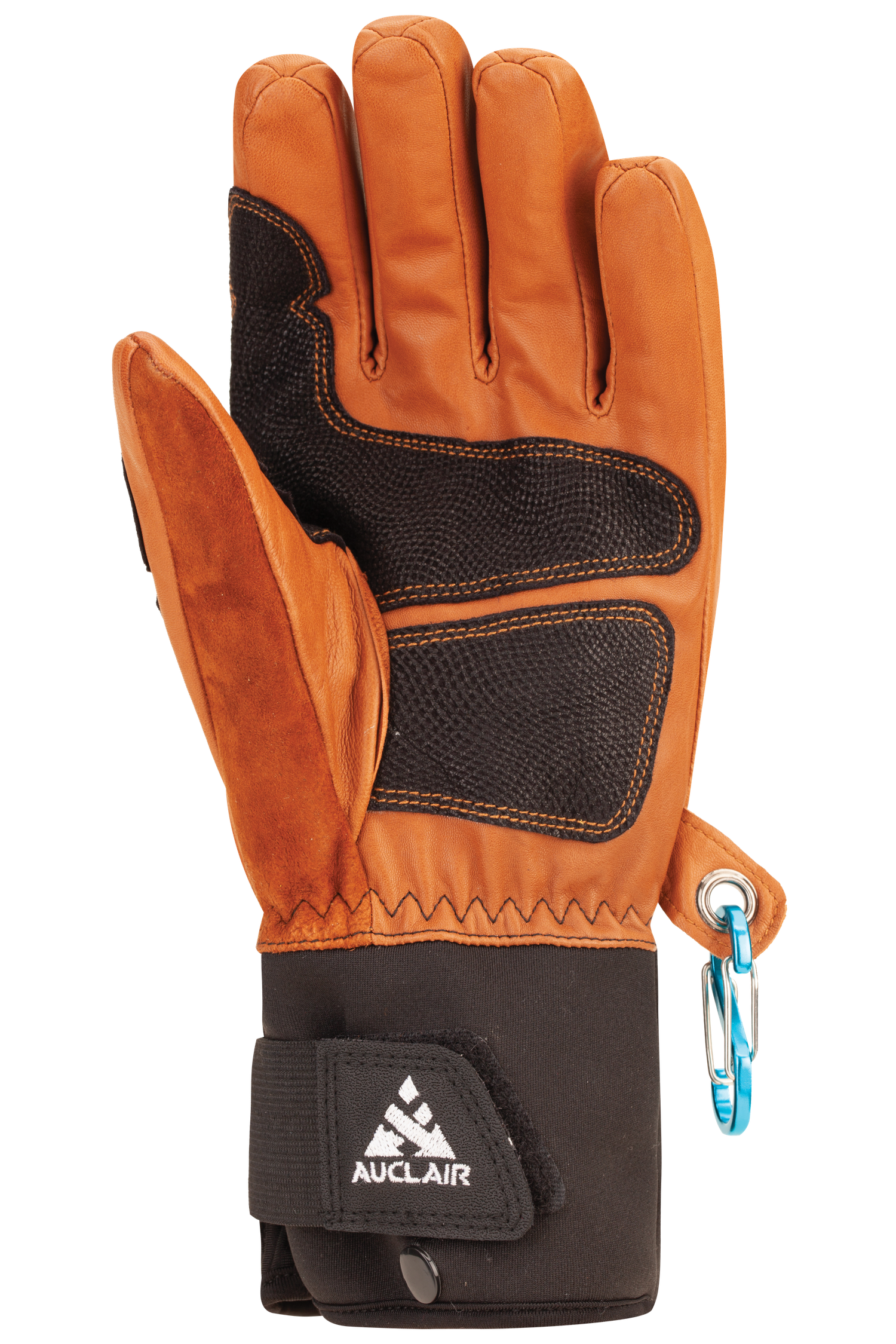 Alpha Beta Short Gloves - Women, Black/Cognac