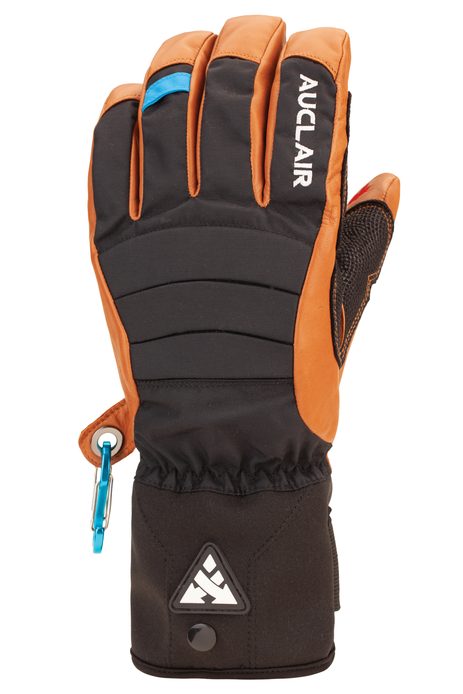 Alpha Beta Short Gloves - Women, Black/Cognac