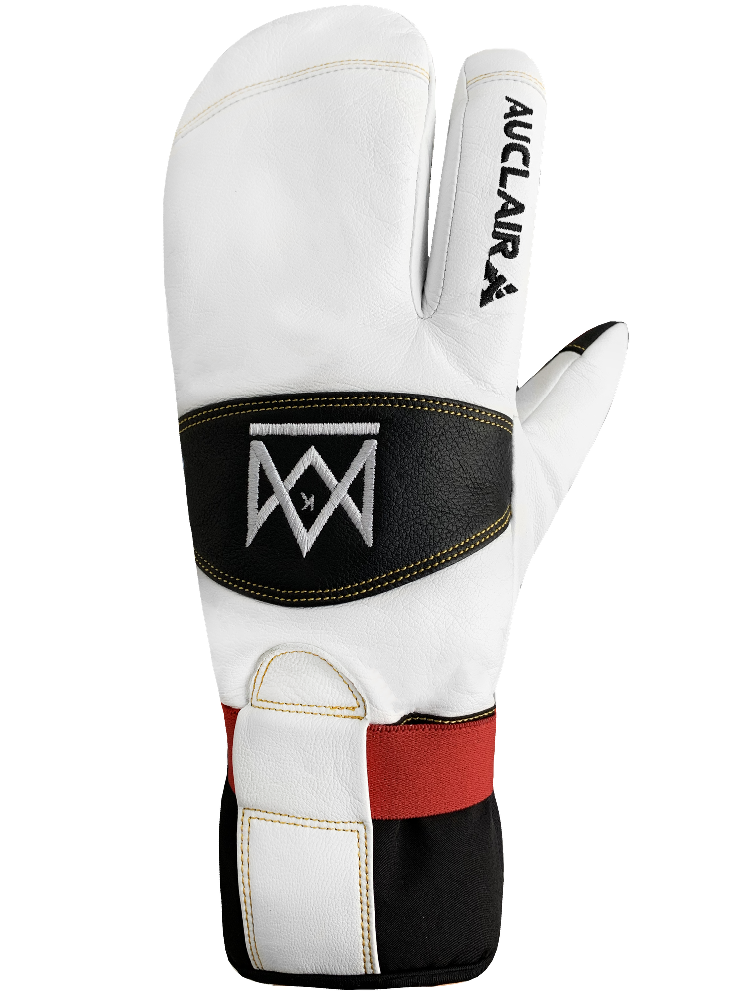 Mikael Kingsbury Pro Model 3-Finger Mitts - Adult-Glove-Auclair Sports-XS-WHITE/BLACK-Auclair Sports