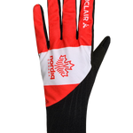 Maple Leaf Neo Gloves - Women, Black/Red/White