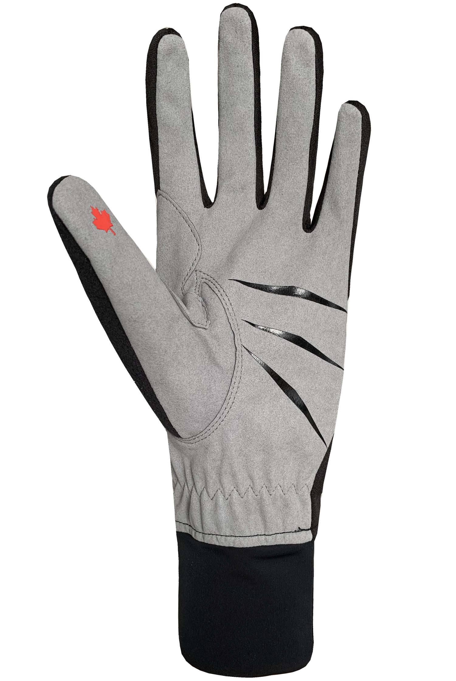 Cross Country Training Gloves - Women, Black/Red/White