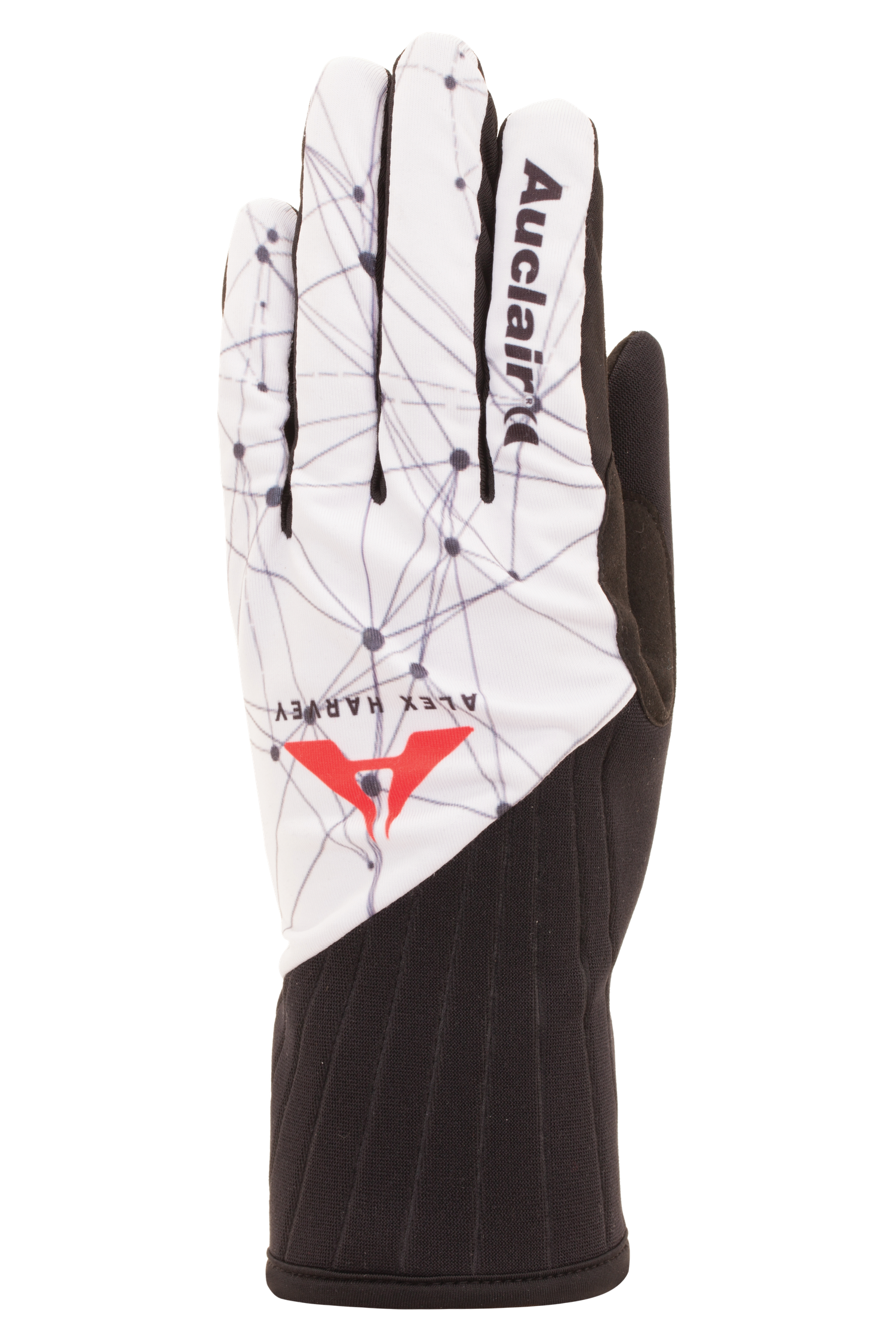 Alex Harvey Race Gloves - Junior-Auclair-S-BLACK/WHITE-Auclair Sports