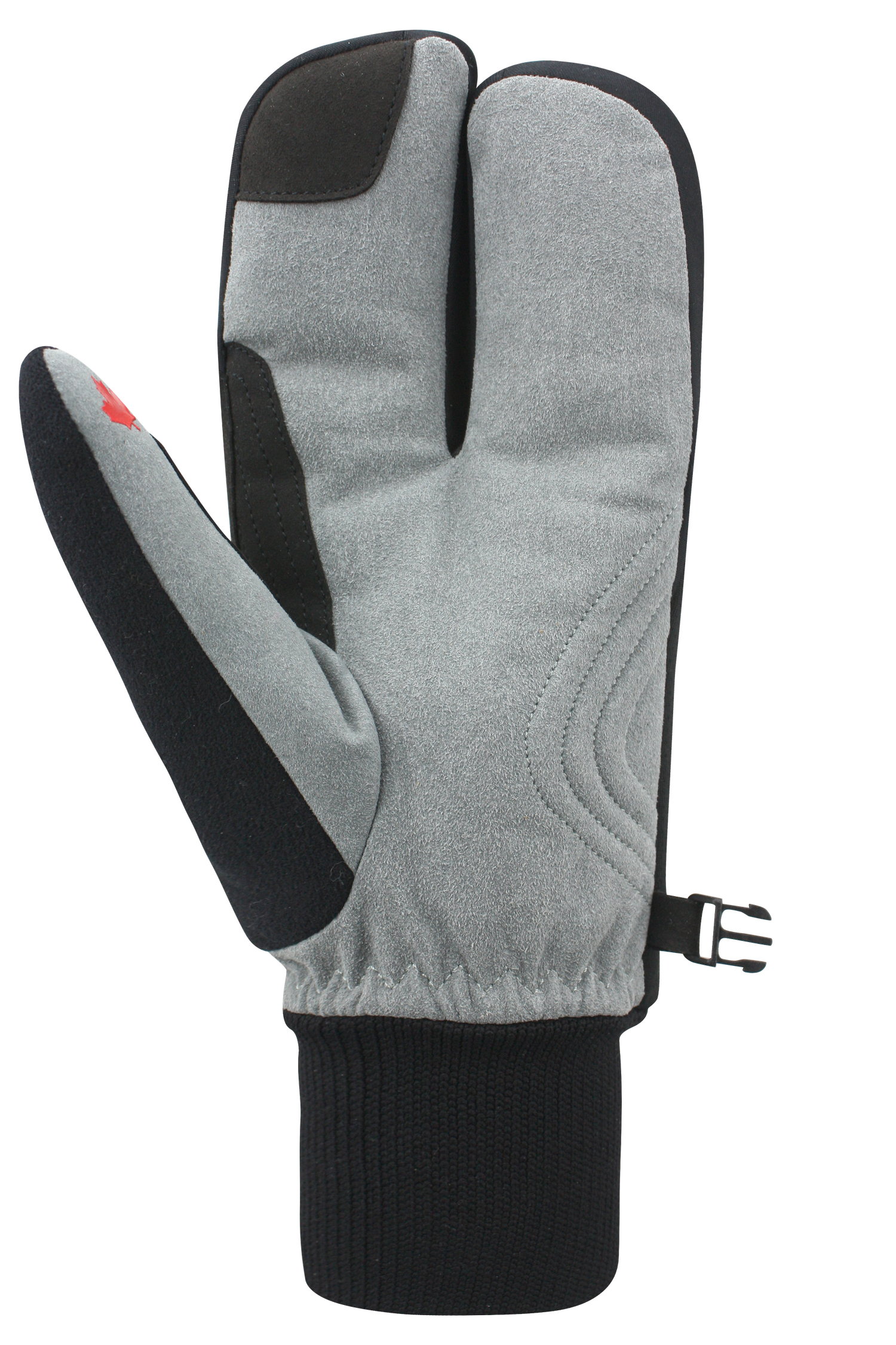 Blaze 2-Finger Mitts - Adult, Black