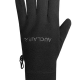 Polar Fleece Lightweight Gloves - Adult, Black