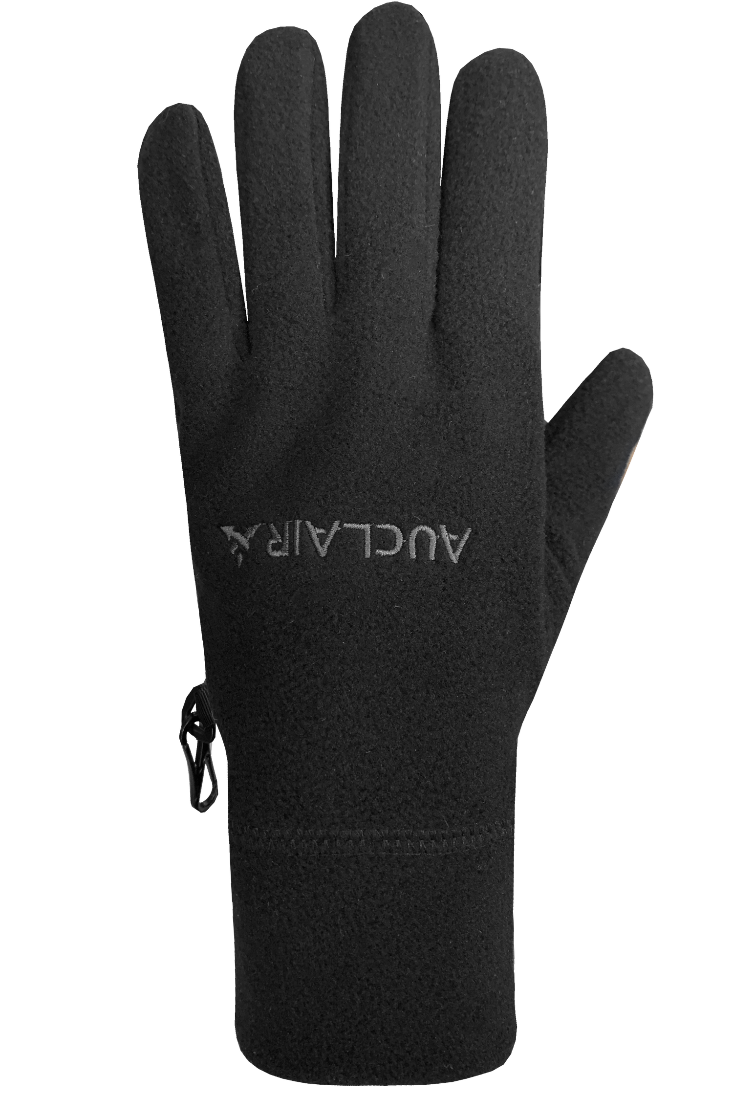 Polar Fleece Lightweight Gloves - Adult, Black