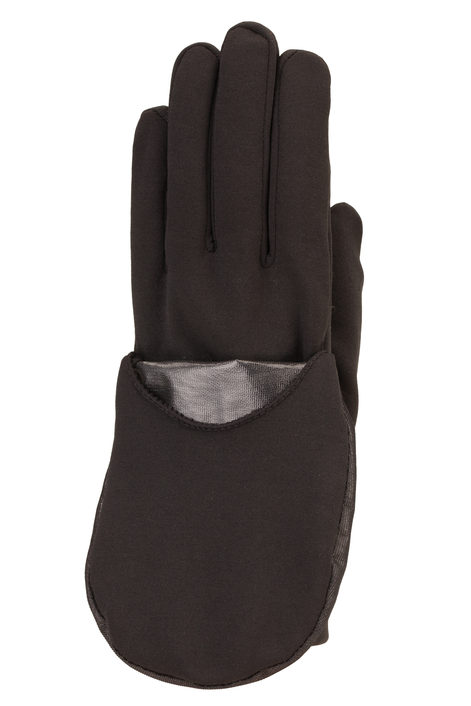 Run For Cover Running Gloves - Men, Black