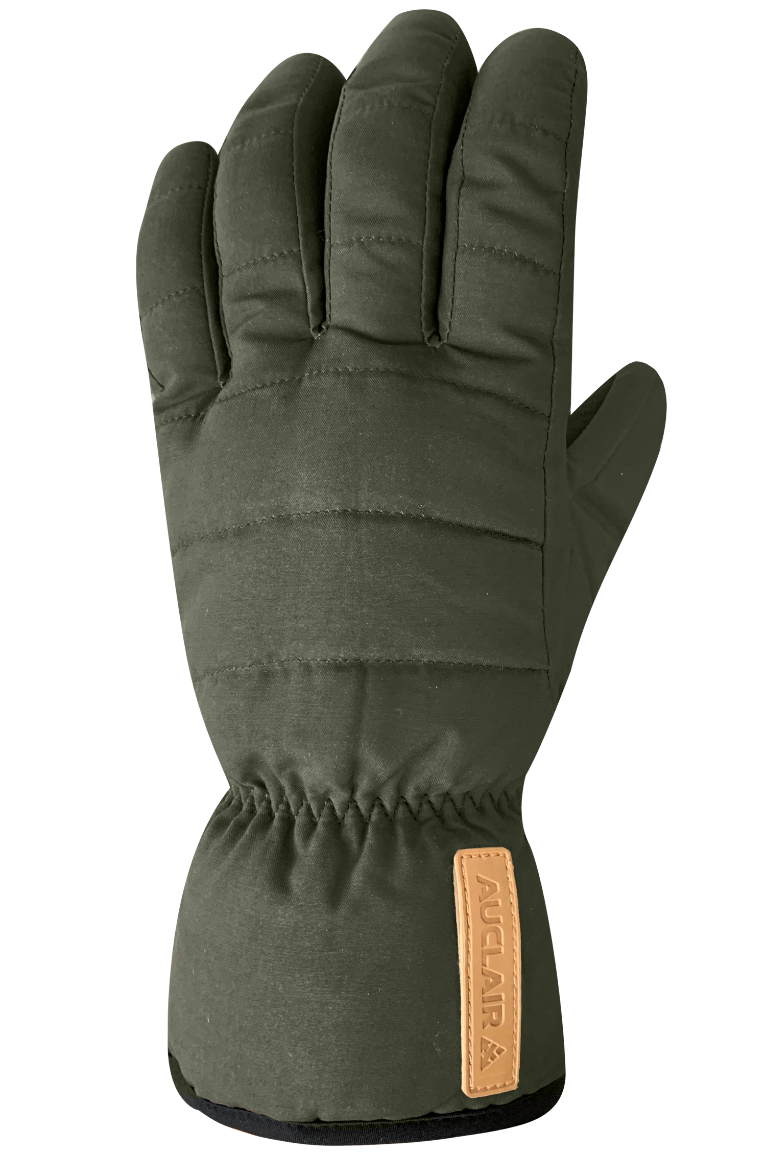 Retro Gloves - Women, Olive/Black